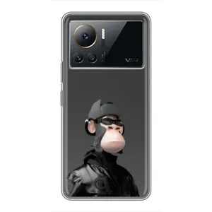 Чехлы с Обезьянами NFT для Infinix Note 12 Pro (4G) (AlphaPrint) (стильная обезьяна NFT)