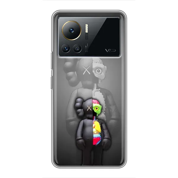 Чехол с принтом «Тело Bearbrick» для Infinix Note 12 Pro (4G)