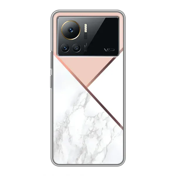 Чехол с принтом «Тройной мрамор» для Infinix Note 12 Pro (4G)