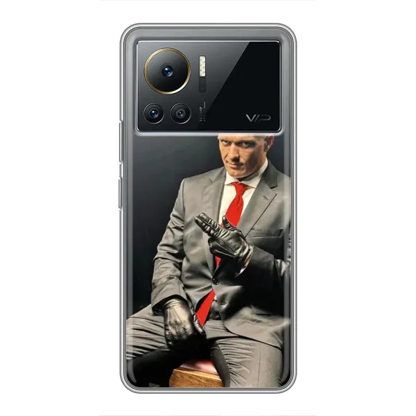 Чехол с принтом «Усик Hitman» для Infinix Note 12 Pro (4G)