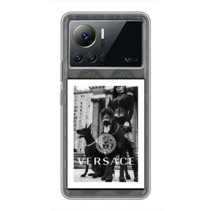 Чохли VERSACE для Інфінікс Нот 12 Про (4Ж) (PREMIUMPrint)