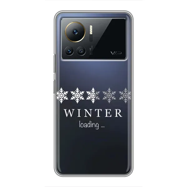 Чехол с принтом «Winter loading» для Infinix Note 12 Pro (4G)