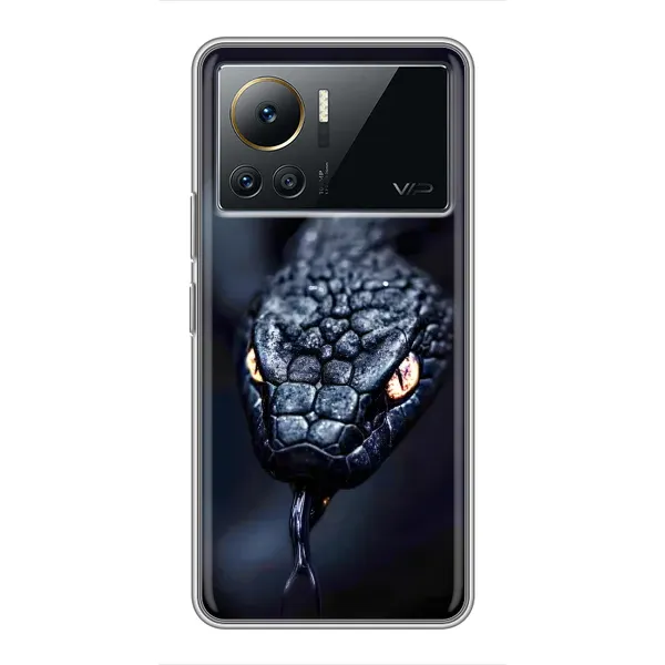 Чохол з принтом «Чорна змія» для Infinix Note 12 Pro (4G)