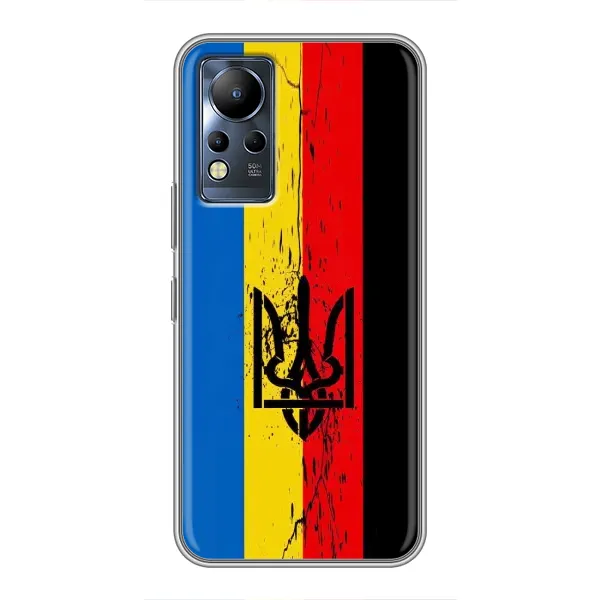 Чохол з принтом «Прапор УПА» для Infinix Note 12