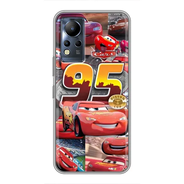 Чохол з принтом «Колаж Блискавка Маквін» для Infinix Note 12