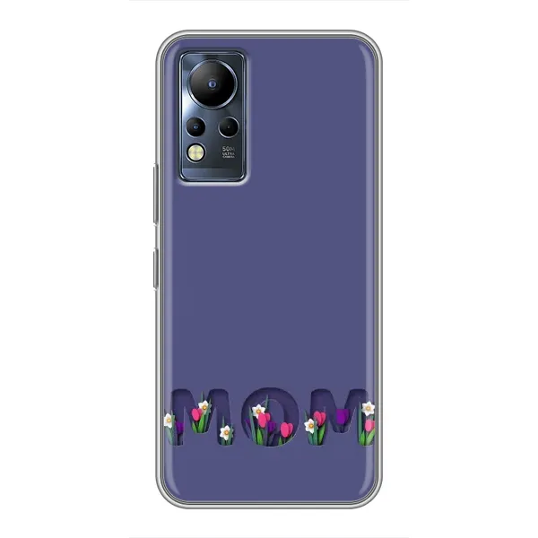 Чохол з принтом «Мама в квітах» для Infinix Note 12