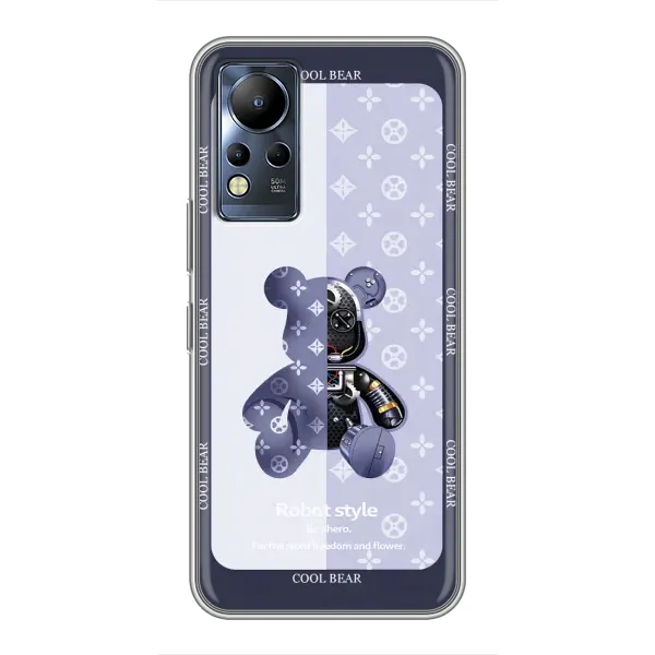 Чохол з принтом «Медведик LV» для Infinix Note 12
