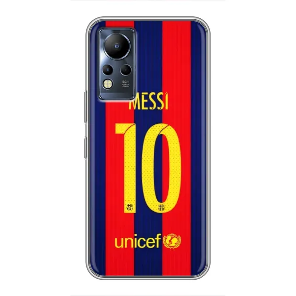 Чохол з принтом «Messi Barca 10» для Infinix Note 12