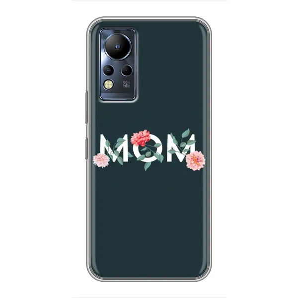 Чохол з принтом «Mom дизайн» для Infinix Note 12