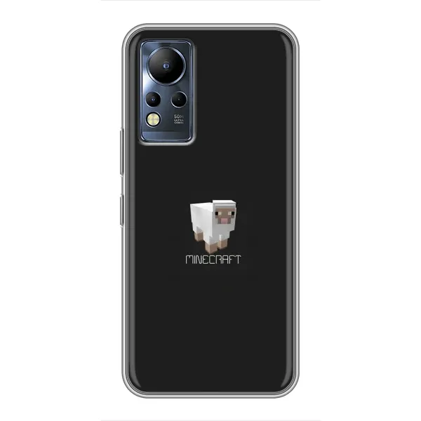 Чохол з принтом «Овечка Майнкрафт» для Infinix Note 12
