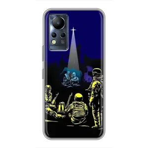 Чохол з принтом «Різдво в Україні» для Infinix Note 12