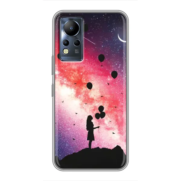 Чехол с принтом «С шариками» для Infinix Note 12
