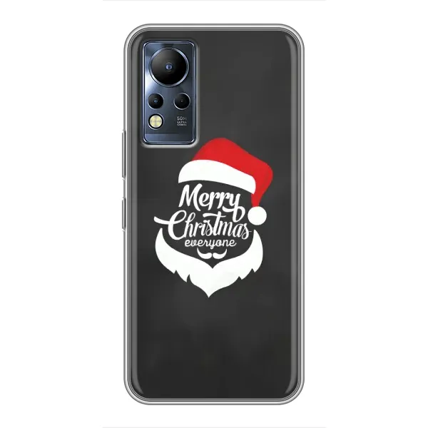 Чехол с принтом «Санта Крисмас» для Infinix Note 12
