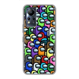 Чохли Амонг Ас для Infinix Note 12 (AlphaPrint) (Убитий)