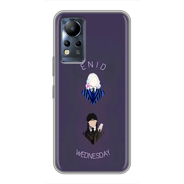 Чохол з принтом «Венздей і подруга» для Infinix Note 12