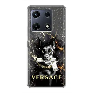 Чехлы VERSACE для Инфиникс Ноут 30 Про (PREMIUMPrint) (AlphaPrint-ген.)