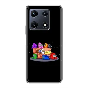 Чохли Амонг Ас для Infinix Note 30 Pro (AlphaPrint) (Амонг-ас)