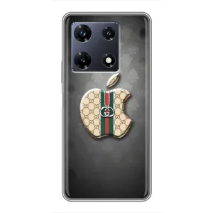 Чохли GUCCI для Інфінікс Ноут 30 Про (AlphaPrint) (Apple gucci)