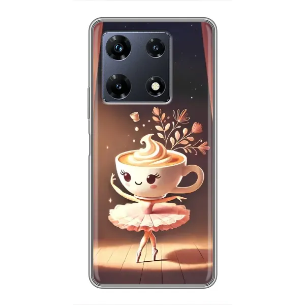 Чохол з принтом «Балерина капучина» для Infinix Note 30 Pro Чохол з принтом «Балерина капучина» для Infinix Note 30 Pro