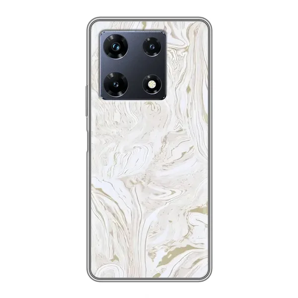 Чехол с принтом «Белый мрамор» для Infinix Note 30 Pro