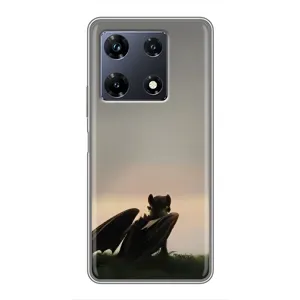 Чехол как приручить дракона на Infinix Note 30 Pro (Беззубик)