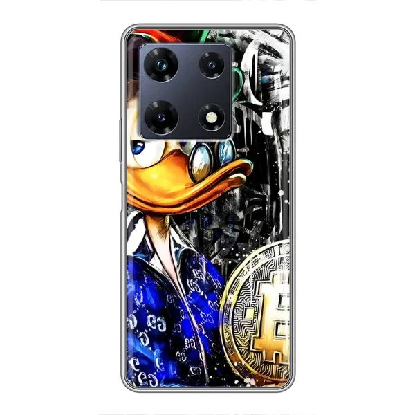 Чохол з принтом «Біткойн Скрудж» для Infinix Note 30 Pro