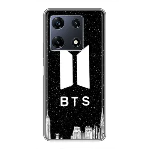Чохли BTS для Infinix Note 30 Pro (AlphaPrint) (БТС Лого)