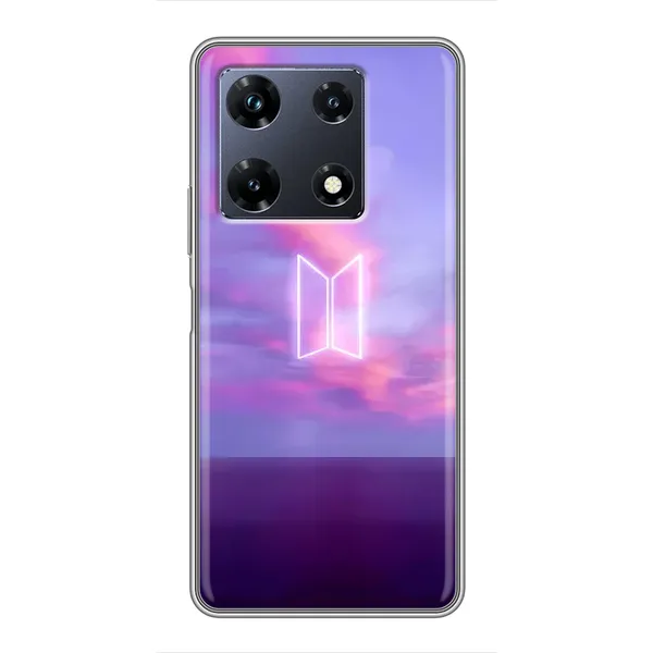 Чохол з принтом «BTS логотип» для Infinix Note 30 Pro