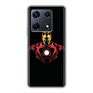 Чохли з героями Марвел Infinix Note 30 Pro (VPrint) (Залізна людина)