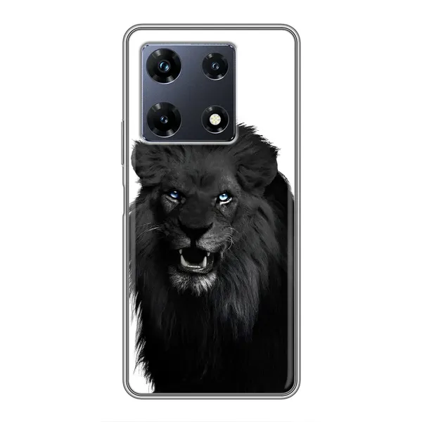 Чохол з принтом «Чорний ЛЕВ» для Infinix Note 30 Pro