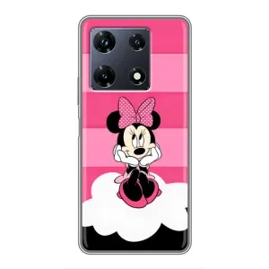 Міккі Маус чохол для Infinix Note 30 Pro (AlphaPrint - Мультяшні) (Дівчинка Maus)