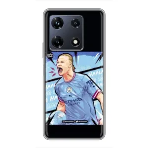 Чохли з футболістом Ерлінг Холанд для Infinix Note 30 Pro (AlphaPrint) (гол Ерлінг Холанд)