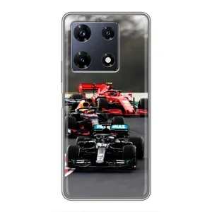 Чехол с принтом «Гонка Формула 1» для Infinix Note 30 Pro
