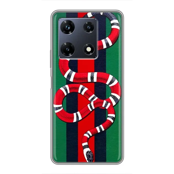 Чехол с принтом «Gucci змия» для Infinix Note 30 Pro