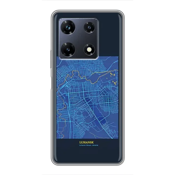 Чохол з принтом «Луганськ» для Infinix Note 30 Pro