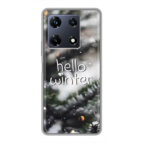 Чехол с принтом «Hello winter» для Infinix Note 30 Pro Чехол с принтом «Hello winter» для Infinix Note 30 Pro