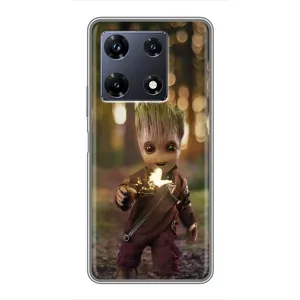 Чохол МАРВЕЛ для Інфінікс Ноут 30 Про (AlphaPrint) (I am Groot)