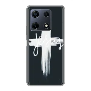 Християнські Чохли для Infinix Note 30 Pro (AlphaPrint) (Ісус)