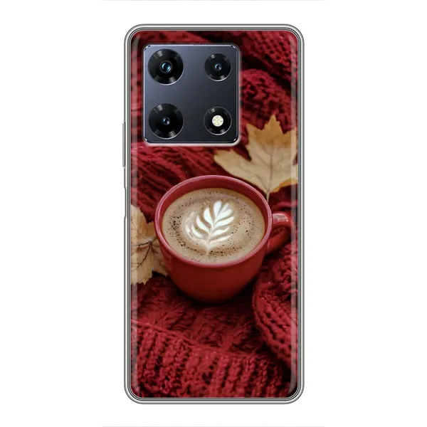 Чохол з принтом «Кава на ковдрі» для Infinix Note 30 Pro