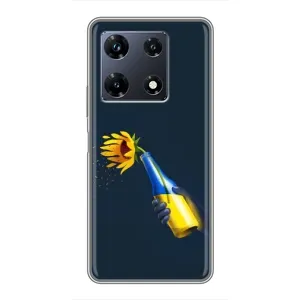 Чохол для Патріота України Infinix Note 30 Pro - (AlphaPrint) (Коктель молотова)