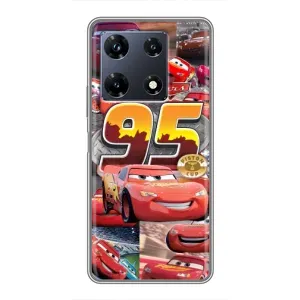 Чехол с принтом «Коллаж Молния Маквин» для Infinix Note 30 Pro