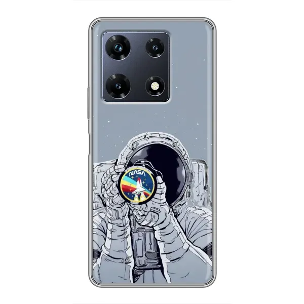 Чехол с принтом «Космонавт фото» для Infinix Note 30 Pro Чехол с принтом «Космонавт фото» для Infinix Note 30 Pro