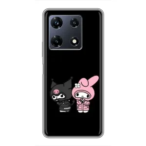 Чехол с кроликом Куроми на Infinix Note 30 Pro (Куроми и Мелоди)