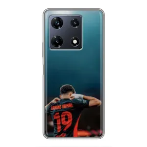 Чехол с футболистом Ламин Ямаль Infinix Note 30 Pro (Ламин 19)