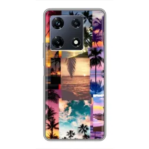 Силіконовий чохол з КАРТИНКАМИ літо для Infinix Note 30 Pro (AlphaPrint) (Літня відпустка)