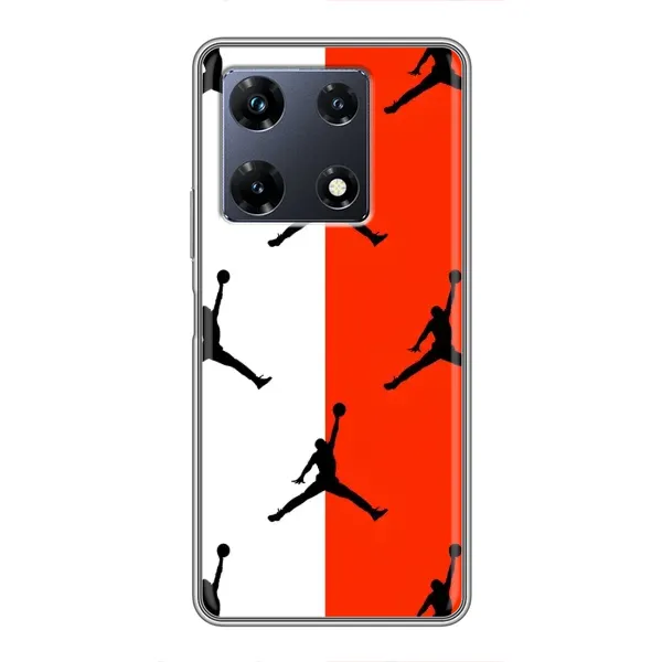 Чехол с принтом «Лого Джордан» для Infinix Note 30 Pro