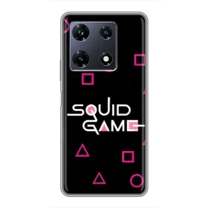 Чехол с принтом «Паттерн Игра кальмара» для Infinix Note 30 Pro