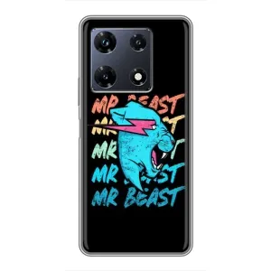 Чохли Містер Біст для Інфінікс Ноут 30 Про (logo Mr beast)