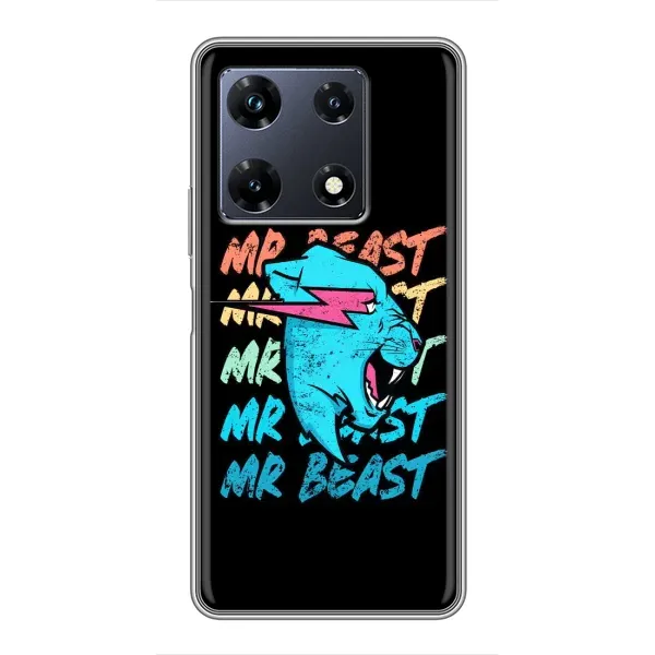 Чохол з принтом «logo Mr beast» для Infinix Note 30 Pro