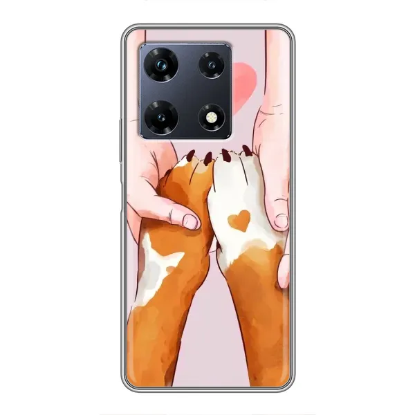 Чехол с принтом «Любовь к собакам» для Infinix Note 30 Pro